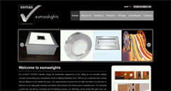 Desktop Screenshot of esmaalights.com